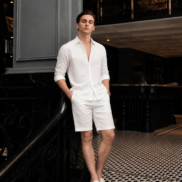 Tan Ky Linen Shirt
