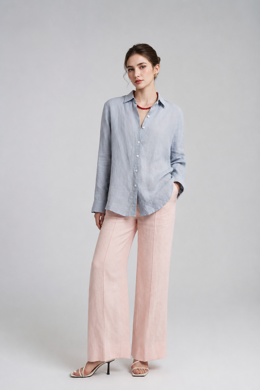 The An Bang Riviera Linen Trousers — view 3