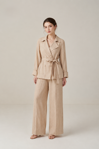 The An Bang Riviera Linen Trousers — view 4