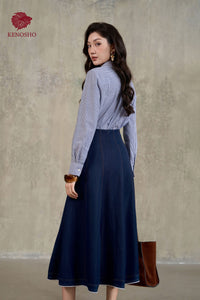 The Tailor Cotton Stripe — view 2