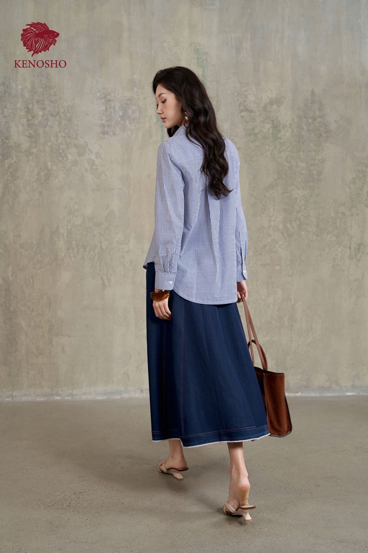 The Tailor Cotton Stripe — view 4