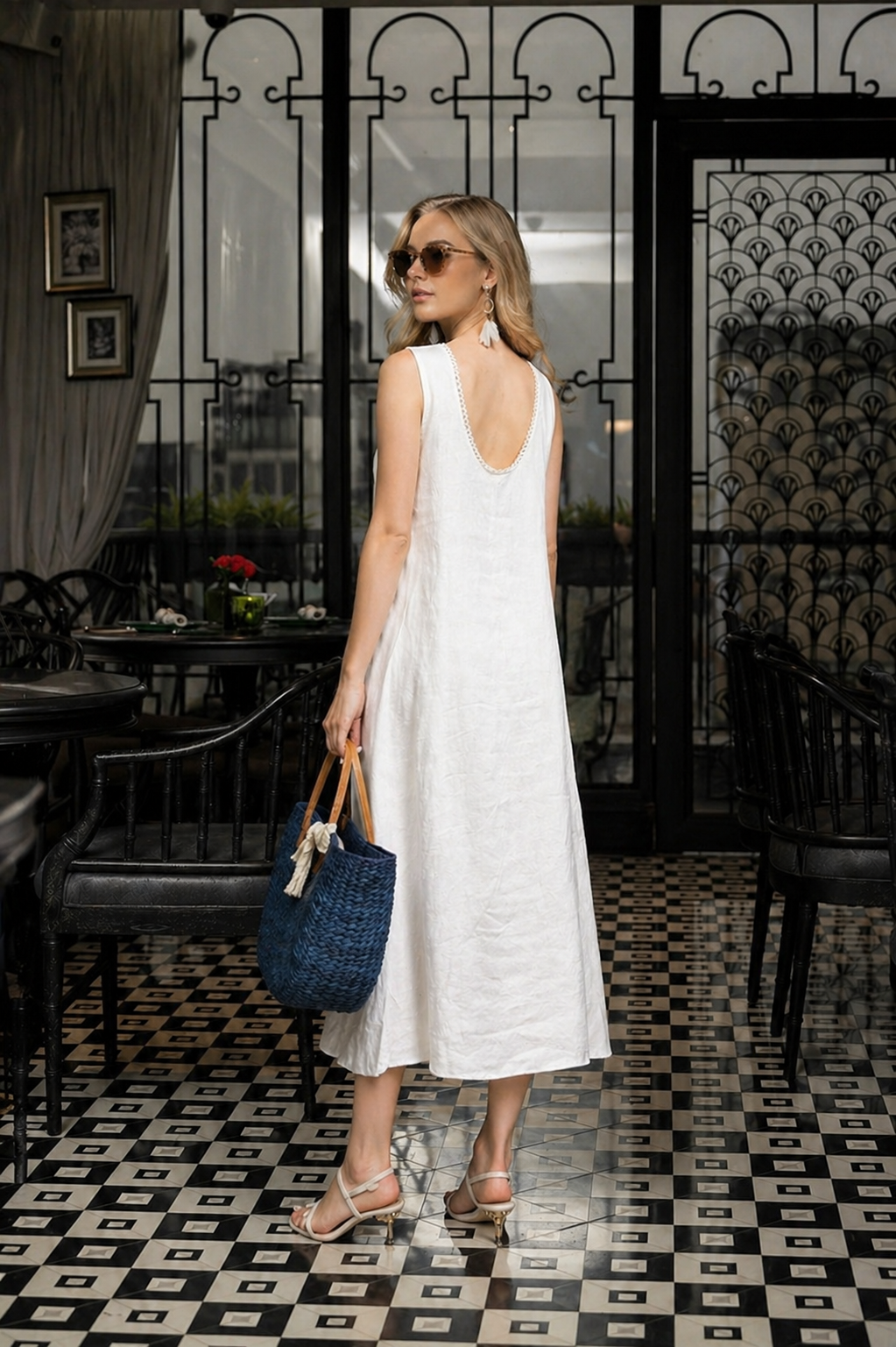 A Linen Dress — view 2